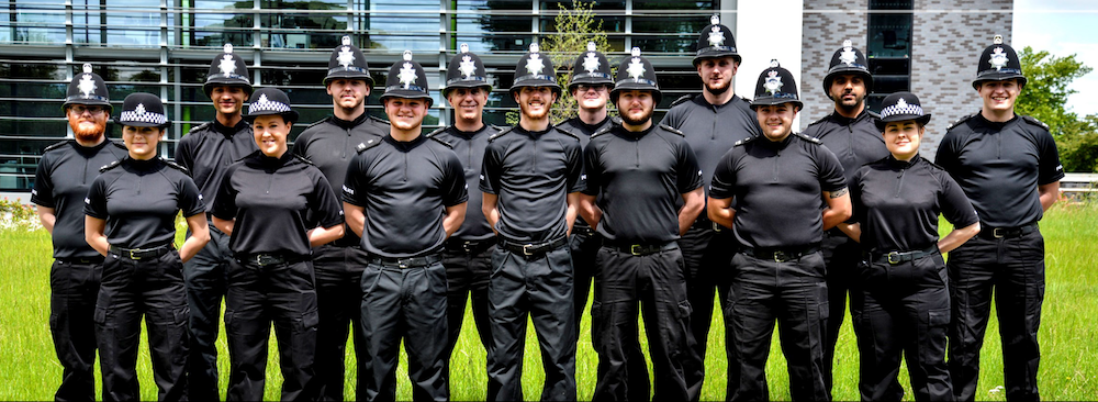 Derbyshire Constabulary Jobs | Careers Website | Blog | Police Officers in a Row Image.png