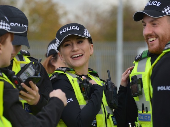 Derbyshire Constabulary Jobs | Careers Website | A Group of Police Officers Smiling Image.jpg